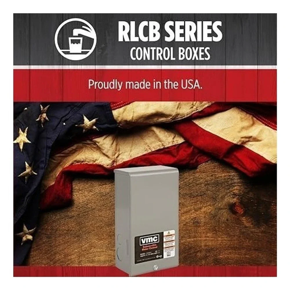 Red Lion VMC 14940943 Submersible Motor Control Box 1/2 HP 230V 6.0A